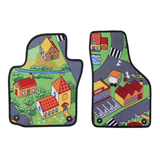 Автомобильные коврики велюровые передние 2шт. Модель