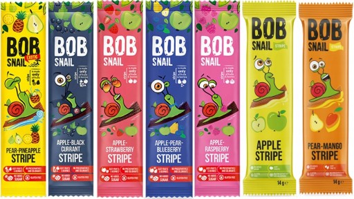 Снек Bob Snail груша та ананас 14г + 6 інших товарів