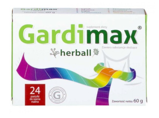 Gardimax herball 24 pastiliek