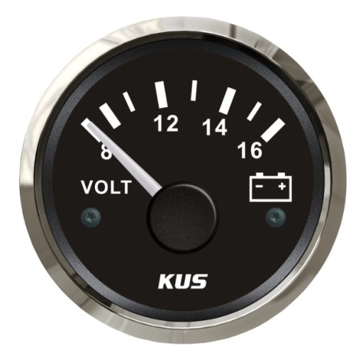 CDYB8-16 - ІНДИКАТОР НАПРУГИ Морський вольтметр 8-16 12В