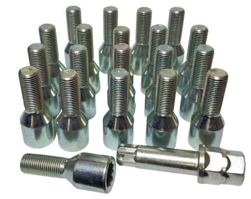 Болты torx 12x1, 25x28 Citroen конус оцинкованный 20 EU