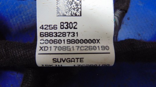bundle wiring bonnet rear part OPEL MOKKA X and 12-20R