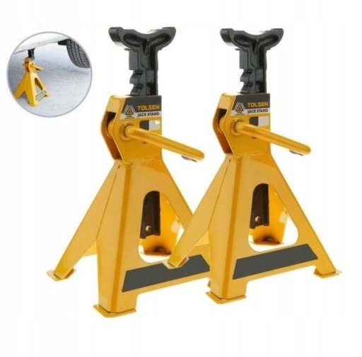 КОЛЕСА ТОЛСЕН, АВТОМОБИЛЬНЫЕ ПОДСТАВКИ 6Т - 2 ШТ.