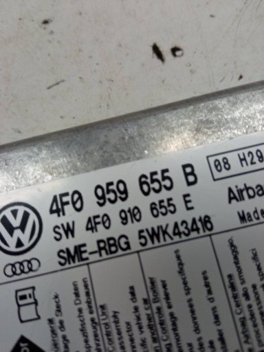 SENSOR airbag 4F0959655B Audi A6 III (2004-2011) C6