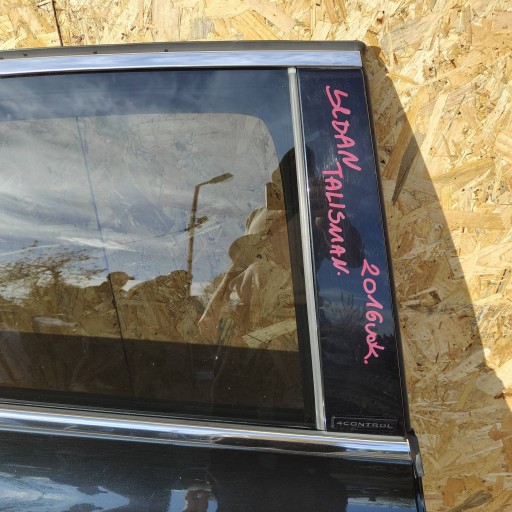door rear. rear part side right Renault Talisman sedan