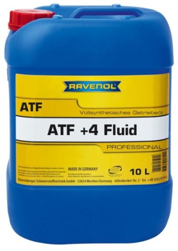 ТРАНСМИССИОННОЕ МАСЛО ATF+4 FLUID 10л