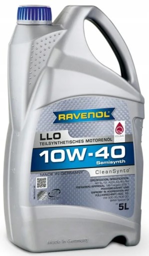 RAVENOL LLO CleanSynto 10w40-5L