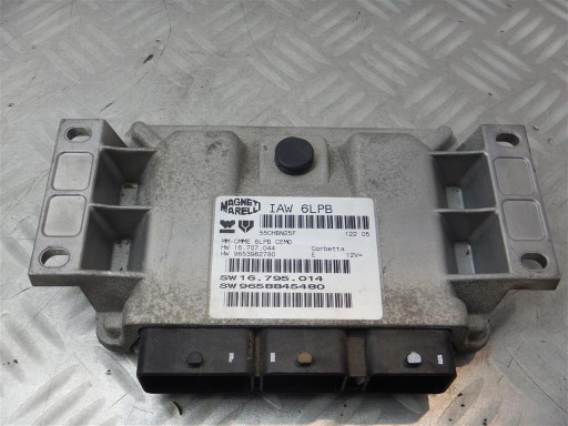 Комп'ютер контролер двигуна citroen c5 ii 2004-2008 2.0 b 9658845480