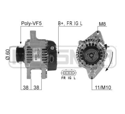 210392A - Генератор переменного тока эпохи мессмер тойота