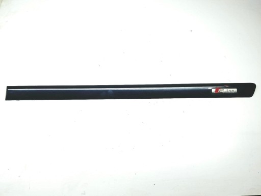 moulding door left rear part S-Line Audi A4 B6 sedan Granat 8E0853963