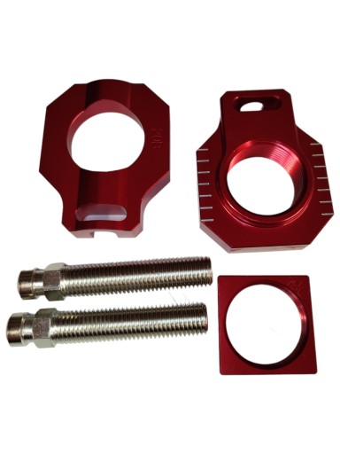 50300 99RD - НАТЯЖИТЕЛИ ЗАДНЕЙ ОСИ БЛОК KTM SX SXF 13-17 RFX