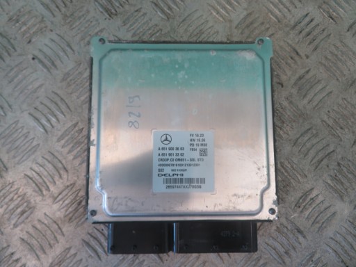 computer control unit of the engine MERCEDES SPRINTER 2.2 19R A6519003603