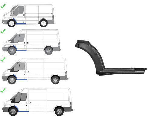 3286875857 - FORD TRANSIT 2006 - ПОРІГ ЛІВИЙ