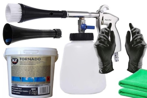 K2 торнадо стиральный порошок обивка + пистолет