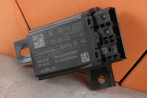 BMW 7 G70 i7 G70 iX I20 iX I20 LCI XM G09 modul Bedienteil SITZ 5A40703
