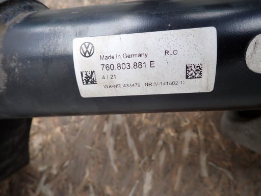 Gancio traino BOSAL VW VOLKSWAGEN TOUAREG 3 III CR7 760 2017- 760803881E