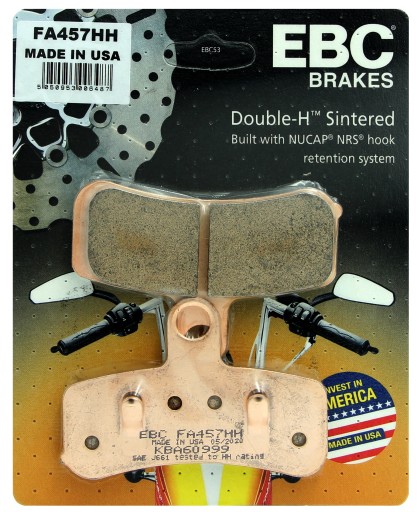 ТОРМОЗНЫЕ КОЛОДКИ ЕЦБ FA457HH