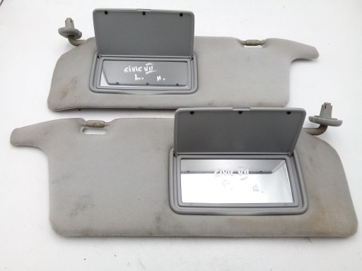 Honda Civic VII 7 cover cap left right visor left and right