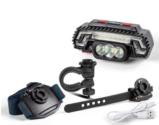 10W МАГНІТ ДАТЧИКА РУХУ ВЕЛОСИПЕДА НАЛОБНИЙ ЛІХТАР