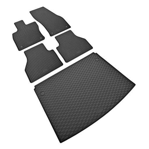 Комплект килимків на VW Caddy 5 сидінь 2021р