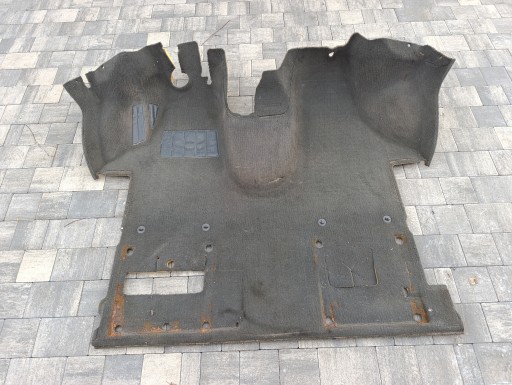 VW T5 T6 CARAVELLE MULTIVAN carpet mats front CIEMNY WELUR