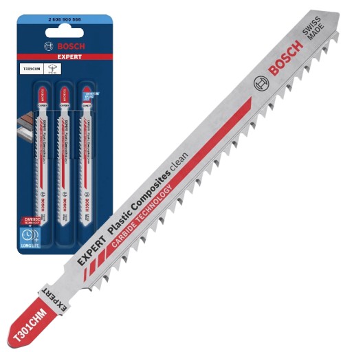 ПОЛОТНО ДЛЯ ЛОБЗИКА EXPERT 3 шт. T 301 CHM BOSCH