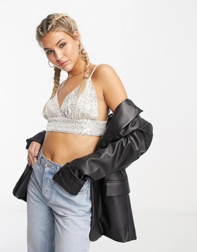 URBAN REVIVO CROP TOP FLITRE XHC XXJ__S