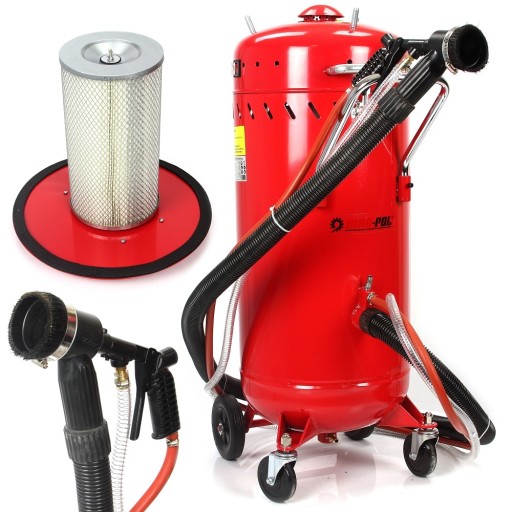 105L СИФОН ПІСКОСТРУМИННИЙ ПИЛОСОС 1200W БЕЗПИЛЬНИЙ