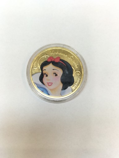 Disney Królewna Śnieżka pamiątkowa moneta Cart (579/24) opis