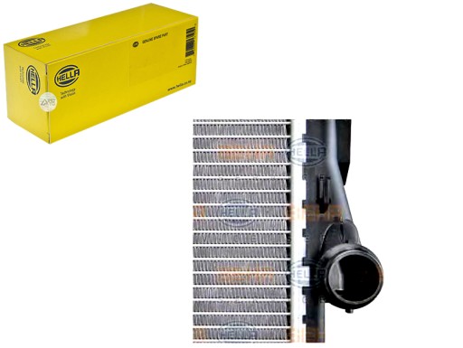 HEL8MK 716-271/RS7 - Гелієвий радіатор двигуна hella 8mk 376 716-271