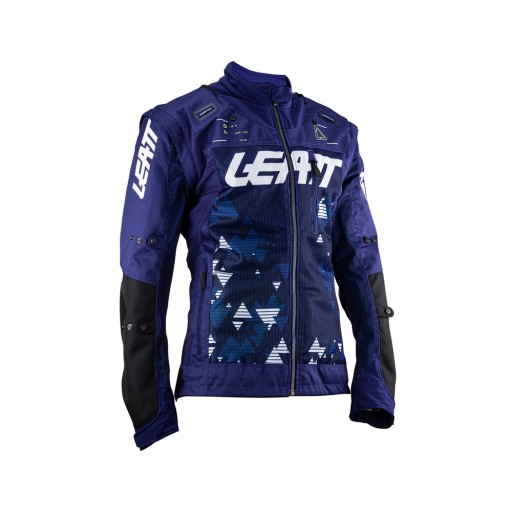 Куртка Leatt Moto 4.5 X-Flow синього кольору, темно-синя, розмір M