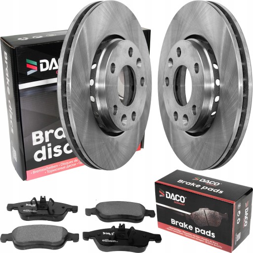 Диски и колодки передняя часть Scenic III Laguna Megane III