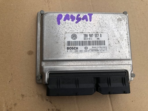 Комп'ютер контролер двигуна volkswagen passat b5 00-04 3b0907557r