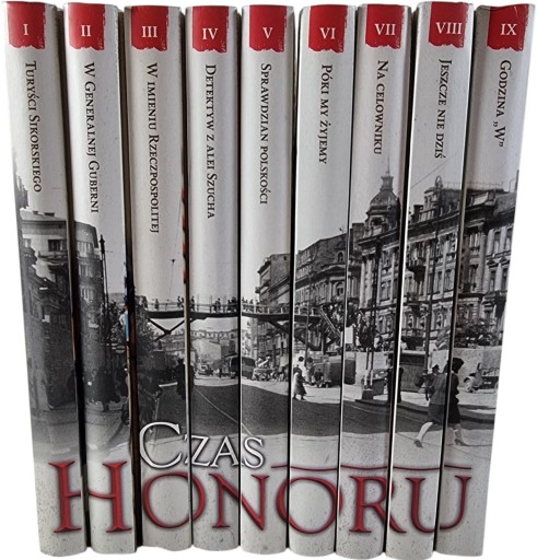 Zdjęcie egzemplarza: Czas Honoru 1-9 / komplet / Jarosław Sokół / Zwierciadło
