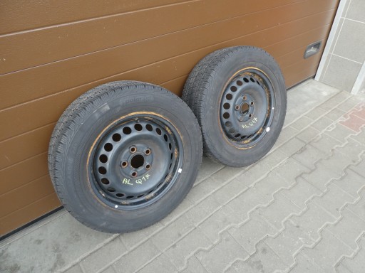 2X wheels discs tyres 7H0601027D VW T5 T6 205/65/R16C 2018R