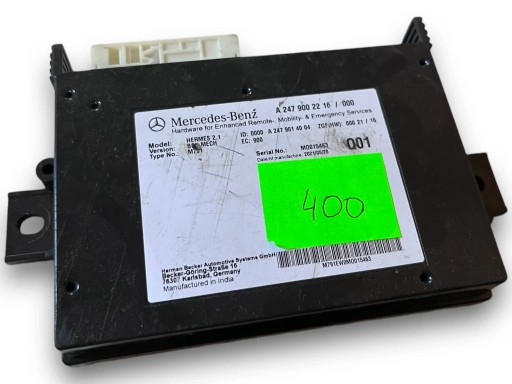 MERCEDES W247 control unit TELEMATIK A2479002216 @M