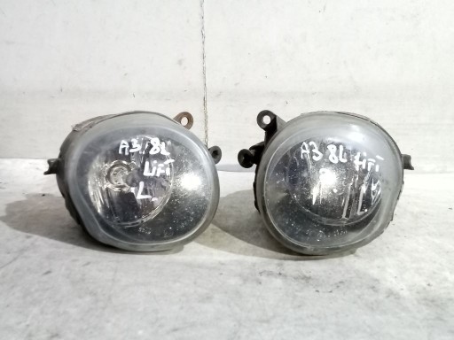 Audi A3 8L lift fog lights right and left