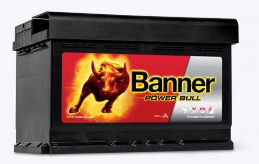 P7412 - АКУМУЛЯТОР BANNER 74AH / 680A P + POWER BULL