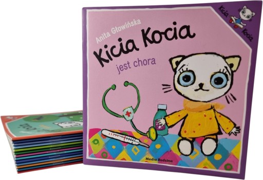 Zdjęcie egzemplarza: Kicia Kocia / zestaw 14 książek dla dzieci