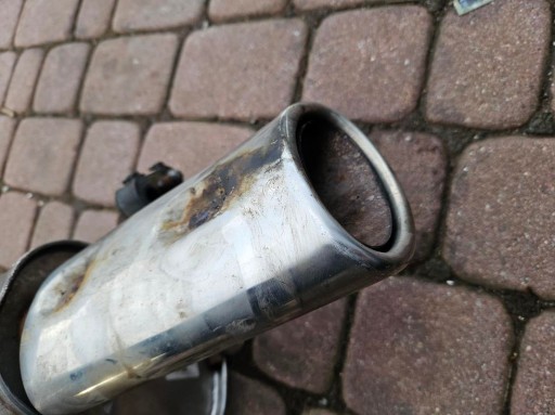 exhaust pipe silencer pipe chrom 1.4 Opel Corsa E 13263395