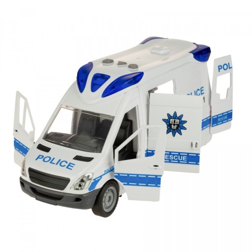 ПОЛІЦЕЙСЬКА МАШИНА З ПРИВОДОМ, ЗВУКОМ І СВІТЛОМ