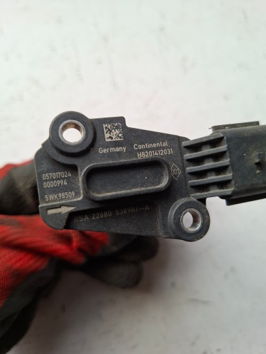 flow meter RENAULT MEGANE IV 1.5 DCI 5WK98509
