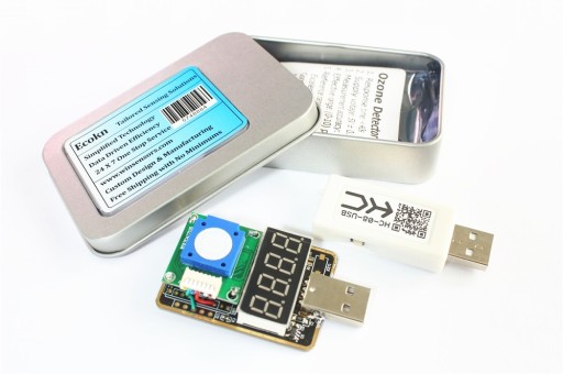 Датчик озону USB таблиця даних 0-10 ppm