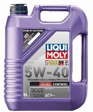 LIQUI МАСЛО 5/40 5L ДИЗЕЛЬ SYNTHOIL