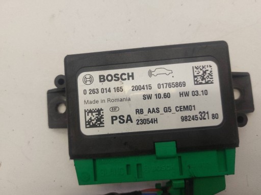 PEUGEOT 308 T9 JUMPY III ELYSEE EXPERT III module of the parking PDC 9824532180
