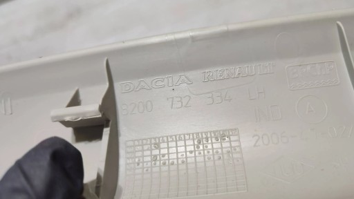 Dacia Duster and 16r 1.6b front side left side cover slupka