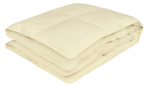 Рвана пухова ковдра 100х135 см НАТУРАЛЬНА