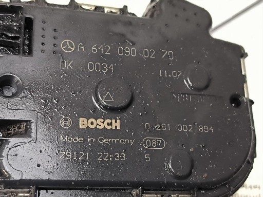 Drosselklappenstellmotor A6420900270 MERCDES-BENZ E-KLASA W211