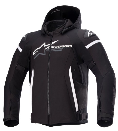 МОТОЦИКЛЕТНА КУРТКА ALPINESTARS ROAD ZACA BK/WT XL
