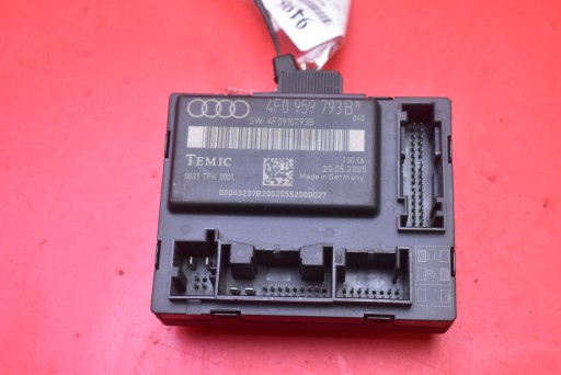 control unit module door left front 4F0959793B AUDI A6 C6 KOMBI 04-08